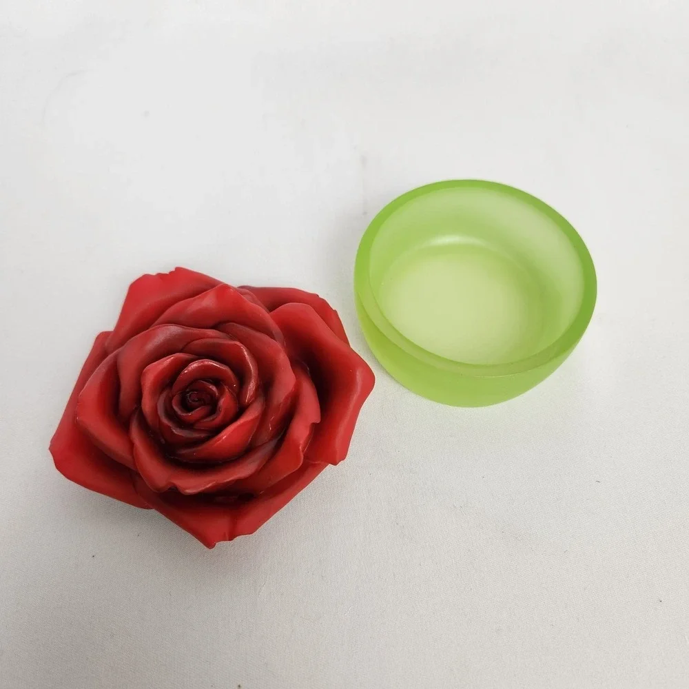 Brand New Ibis and Orchid‎ Trinket Keepsake Box for jewelry - Red Rose 13010